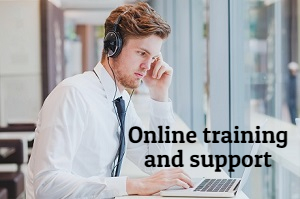 Online outplacement support